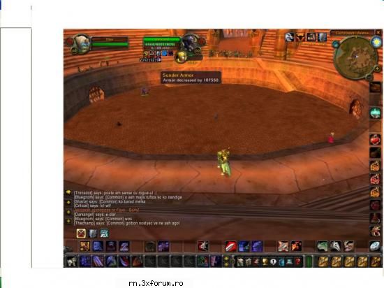 ..:: ban wow update februarie 2007 ::.. cer nimik dar intreb cum posibil sunder armor data zis pare