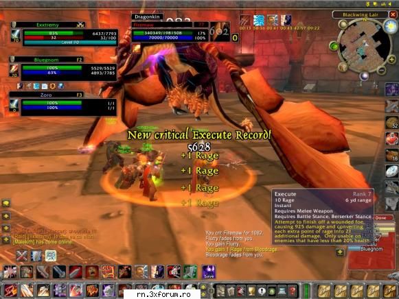 ..:: recorduri joc ::.. tzache scris:nou record rbk execute 5628 record egalat warrior plin iteme