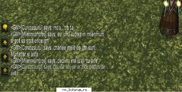 pe langa acel calm iata si spiritul acesta autoritar pe care n-a ezitat sa-l arate... server wow -