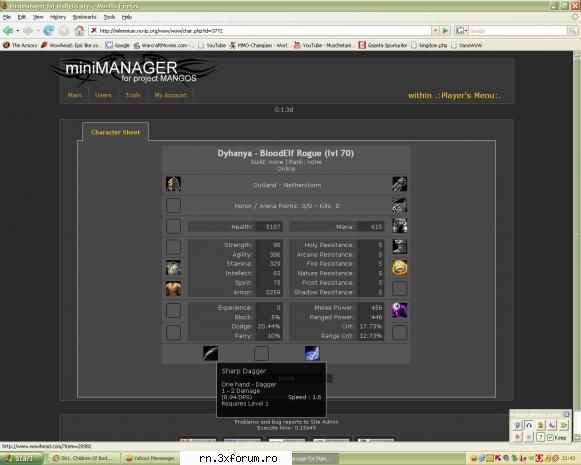 o sa fac spam aici pana imi dati ban sau pana ramane ala fara gm ... desi nu mai joc aici (blizz