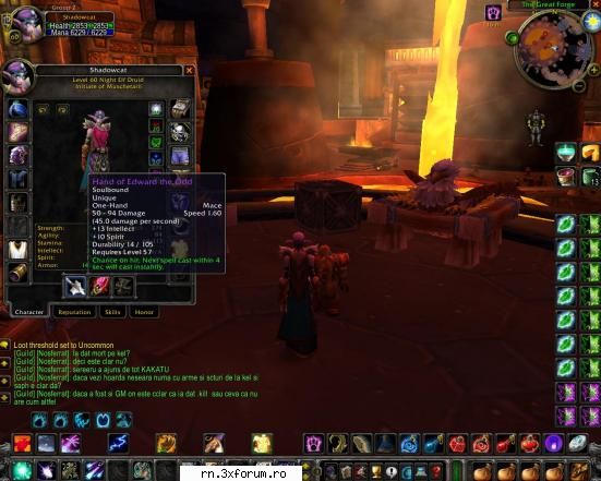 server world warcraft ianuarie 2007 poate imi iau char inapoi scrn, vreau neaparat acel iteme totusi