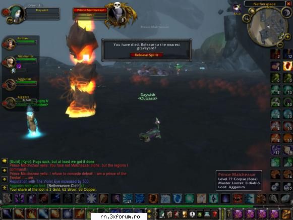Amintiri din...old Millenium :) - Nu mai am ... s-au dus toate alea 15Gb ... format - WoW MilenniuM Reborn