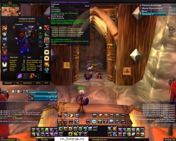Amintiri din...old Millenium :) - suferiti cu charuri de pe blizz eh? ia si de la - WoW MilenniuM Reborn