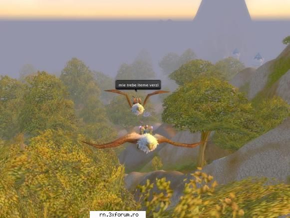 Amintiri din...old Millenium :) - Cu flying mountu prin Azeroth.....de fapt griffu - WoW MilenniuM Reborn