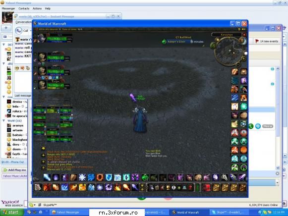 Amintiri din...old Millenium :) - faceam grafuri pe sub kara :> - WoW MilenniuM Reborn