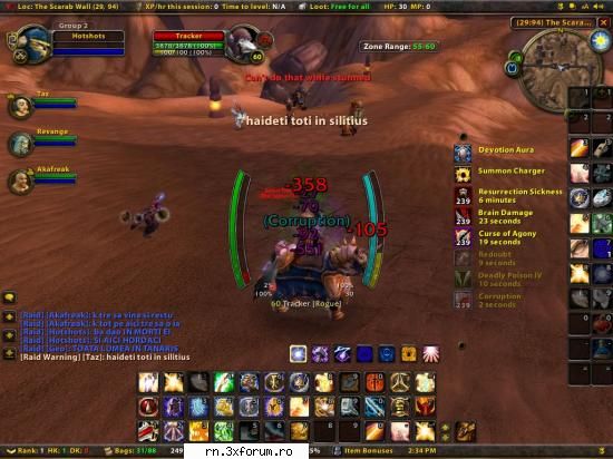 Atac in AHN QIRAJ - Uitati nesimtire pe Tracker nu iam fakt - Server RN  World Of Warcraft - Recycle Bin