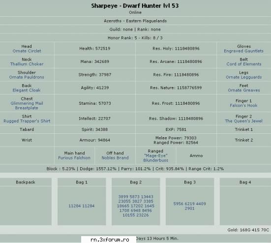 ..:: BAN WOW - update 25 Februarie 2007 ::.. - para - Server RN  World Of Warcraft - Recycle Bin