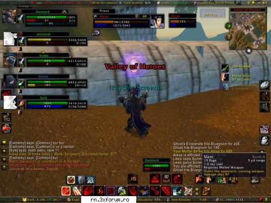 ..:: BAN WOW - update 25 Februarie 2007 ::.. - Cer si eu un mic b - Server RN  World Of Warcraft - Recycle Bin