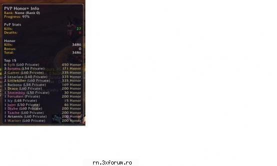 ..:: BAN WOW - update 25 Februarie 2007 ::.. - Inca invat cu warl - Server RN  World Of Warcraft - Recycle Bin
