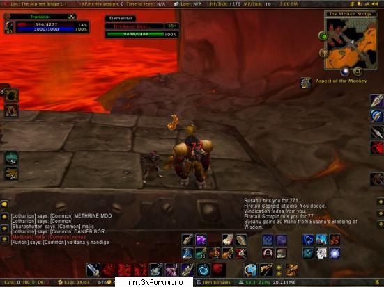 ..:: BAN WOW - update 25 Februarie 2007 ::.. - Cand eram aproape - Server RN  World Of Warcraft - Recycle Bin