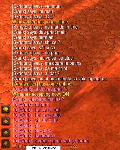 Ban sau nu ? - Cred ca nu se vedea ce scrie in poza de dinainte - Server RN  World Of Warcraft