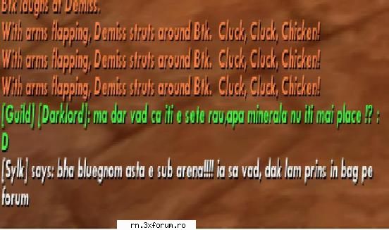 Blink in arena - sa naud comentarii cum ca ceas fi cautat io sub - Server RN  World Of Warcraft