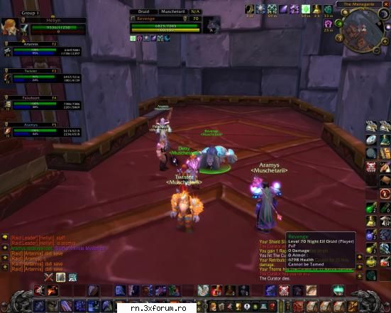 Bossi batuti de Muschetarii in BC - The Curator dead Location - ..:: Guild - MUSCHETARII - Alliance ::..