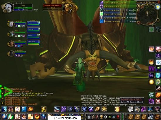 Bossi batuti de Muschetarii in BC - Doom Lord Kazzak :D - ..:: Guild - MUSCHETARII - Alliance ::..