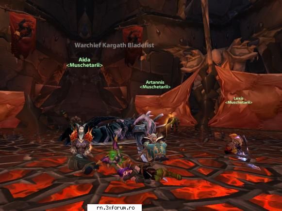 Bossi batuti de Muschetarii in BC - Warchief Kargath Bladefist - ..:: Guild - MUSCHETARII - Alliance ::..
