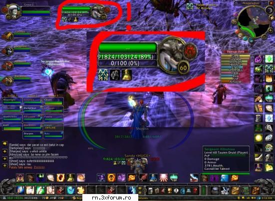 Bug Exploit La Greu ! - Sanda aka Iolanda face show la maexxna - Server RN  World Of Warcraft - Recycle Bin