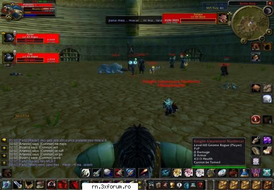 Ce naiba ma? - Poate am greshit k mi`am dat teleport in - Server RN  World Of Warcraft