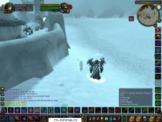 Cele mai bune screenshoturi - AStea e printre cele mai vechi poze...cred ca de - Server RN  World Of Warcraft