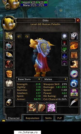Dau Paladin - Nitro_account 3 - Server RN  World Of Warcraft