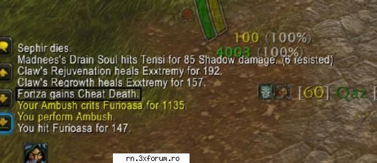 Fortza 60 Warrior face niste chestii ciudate... - mesa - Server RN  World Of Warcraft - Recycle Bin