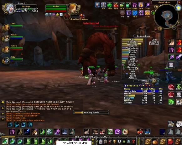 Gruul the Dragonkiller Down - GG Deru nu ? ... :) ... Eh, oricum ... My PoV - Server RN  World Of Warcraft