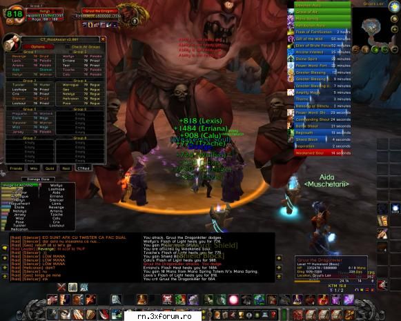 Gruul the Dragonkiller Down - mama ce stresant e ca tank....aoleu....mai ales - Server RN  World Of Warcraft