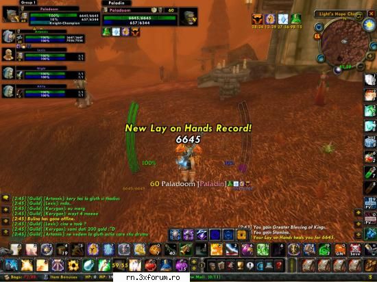 :: ~ Hall Of Fame - MilenniuM ~ :: - ma autopropun in Hall of Fame pentru cel - Server RN  World Of Warcraft