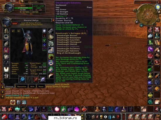 :: ~ Hall Of Fame - MilenniuM ~ :: - Am si eu o poza ptr un record.....ms - Server RN  World Of Warcraft