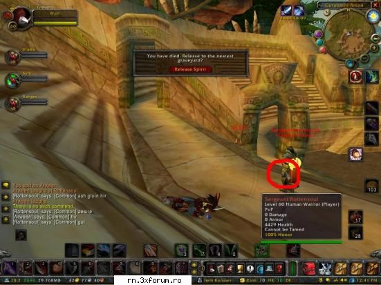 Incalcare A Regulamentului - Gm`ii de pe server au zis in ultima - Server RN  World Of Warcraft - Recycle Bin