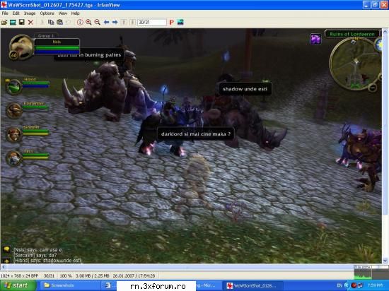 Nsls - Sal , sunt Nsls am mai bine zis aveam un shaman - Server RN  World Of Warcraft - Recycle Bin