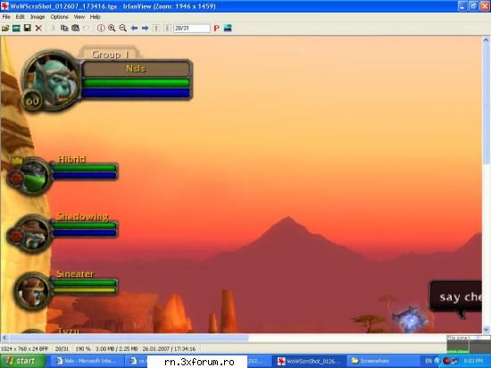 Nsls - claritatea nu e buna soz dar ..mai uploadez inca 2 - Server RN  World Of Warcraft - Recycle Bin