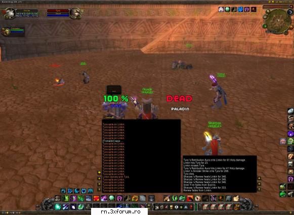 Plictiseala mare - s au dus vremurile alea knd veneam de ls sc - Server RN  World Of Warcraft