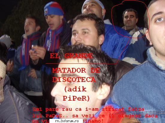 Poze Steaua - Halmstads - da, sunt si eu pe acolo :) daca va uitati bine la - P o z e