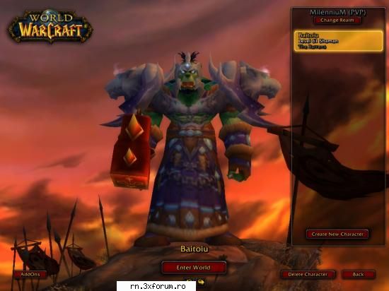 ..:: Prezentare Players - In memory of Game ::.. - In Life ::.. Nume - Server RN  World Of Warcraft