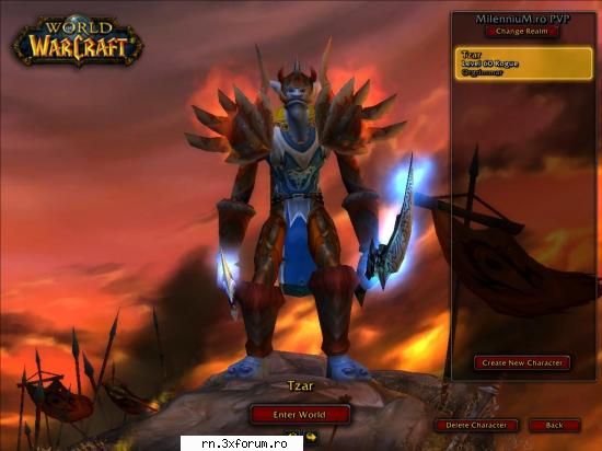 ..:: Prezentare Players - In memory of Game ::.. - In life: Nume Prenume - Server RN  World Of Warcraft