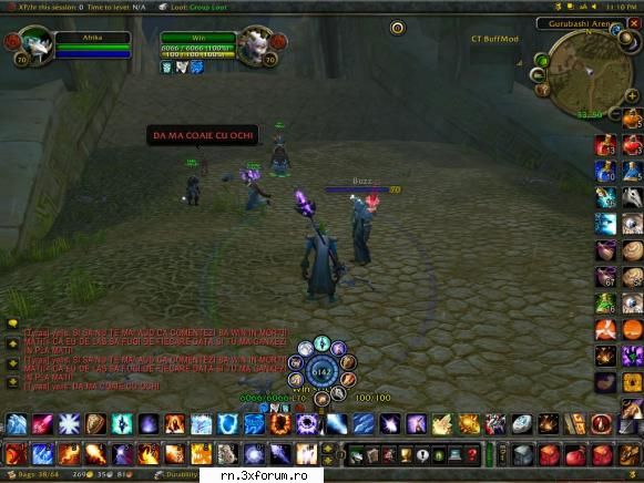 Probleme in cazul carora puteti apela la GM - aici ss...sorry moi - Server RN  World Of Warcraft