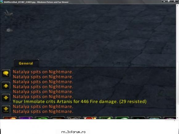 Probleme in cazul carora puteti apela la GM - dupa cum ziceam - Server RN  World Of Warcraft
