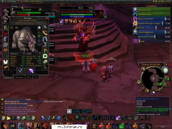 ..:: Recorduri in joc ::.. - Cea mai mare armura.... 20881 - Server RN  World Of Warcraft