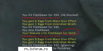 ..:: Recorduri in joc ::.. - crit 5610 pe RBK - Server RN  World Of Warcraft