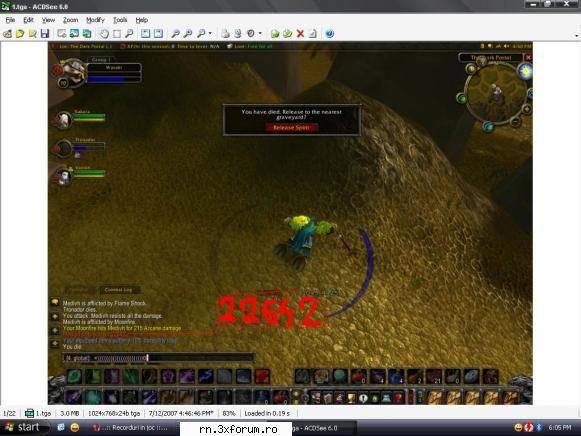 ..:: Recorduri in joc ::.. - cel mai mare dmg luat merge?:D - Server RN  World Of Warcraft