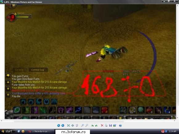 ..:: Recorduri in joc ::.. - k sa nu mai zic k avea cred k avea - Server RN  World Of Warcraft