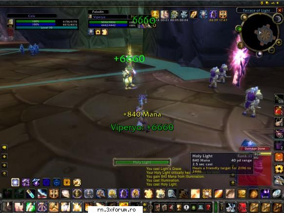 ..:: Recorduri in joc ::.. - Beat that ...my lovely Holy Light crit - Server RN  World Of Warcraft