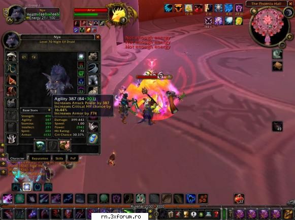 ..:: Recorduri in joc ::.. - apox 3000 attack power 2942 mai exact - Server RN  World Of Warcraft