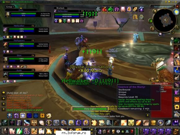 ..:: Recorduri in joc ::.. - Daca tot suntem la capitolul heal-uri,hai sa va - Server RN  World Of Warcraft