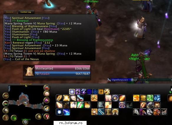 ..:: Recorduri in joc ::.. - sa se vada mai bn :P nu e mult e 2245 flash heal - Server RN  World Of Warcraft