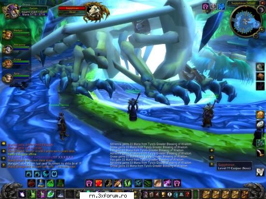 SAPHIRON E dead ASA CA MEREM SPRE KEL"thuzad... - maryoo - Server RN  World Of Warcraft - Recycle Bin