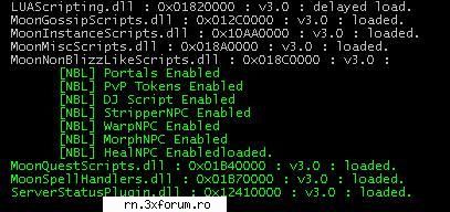 Server WoW - Burning Crusade - 13 Ianuarie 2008 - cp ... uitati aici scripturile :) eu imi las - Recycle Bin