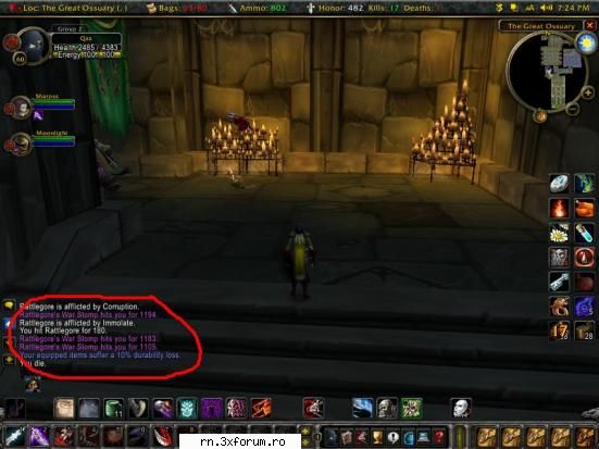 Spells la Bosi - sa nu aiba nimeni motiv sa zica ceva pun si eu - Server RN  World Of Warcraft - Recycle Bin