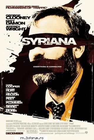 Top New Movie...!!! - Syriana THEATRE DATE.: 9.dec.2005 - Filme