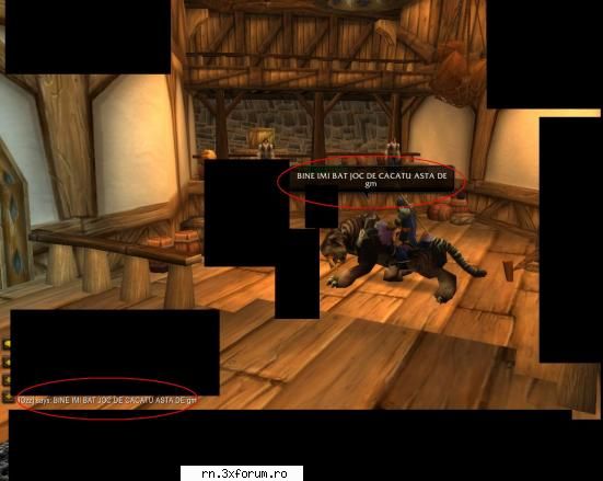 Un BAN f mare!!! - Opa !!! Asa se vb la adresa lui PaDaS??? BAN !!! - Server RN  World Of Warcraft